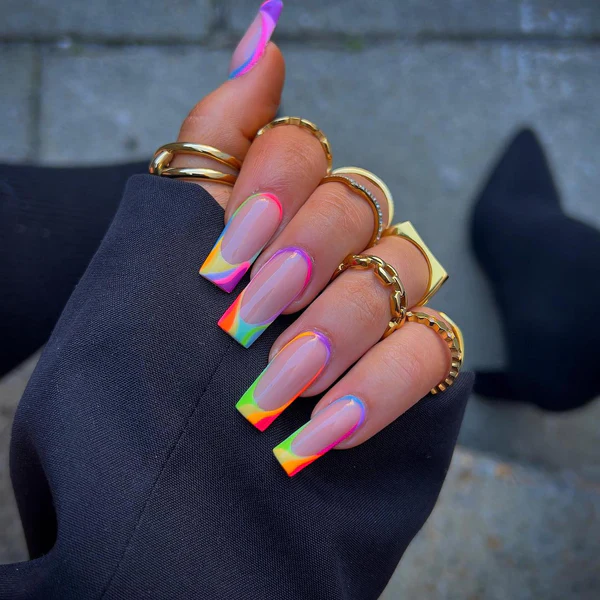 Trendy Coffin Nails