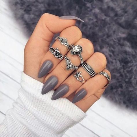 Discover sophistication and versatility in a bottle with our gray nail polish collection. Explore an elegant array of hues, ranging from soft, barely-there grays to deep, moody charcoals, each offering a chic, understated touch to your fingertips.