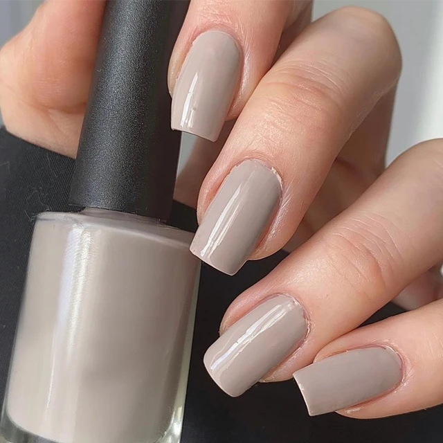 grey nail polish