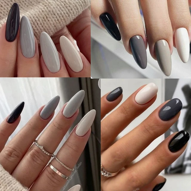 grey nail polish