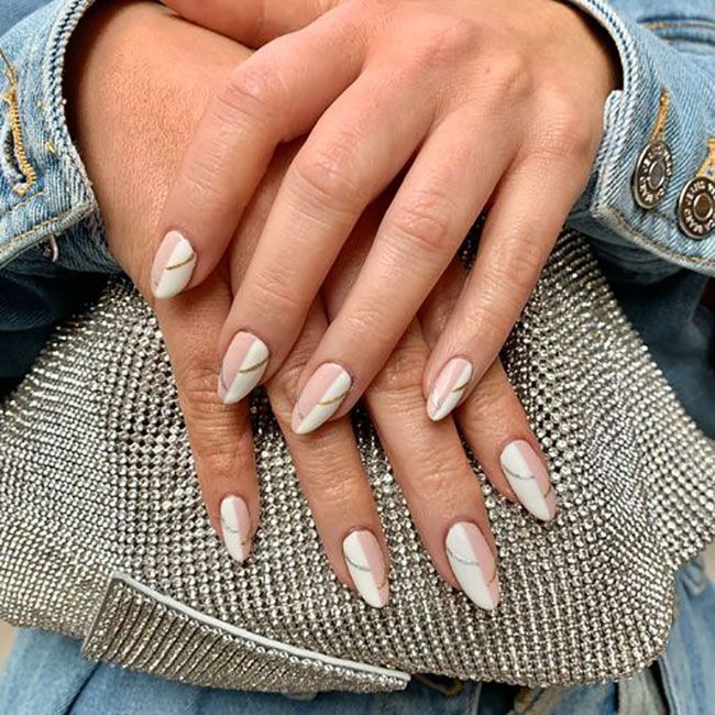 almond nail designs