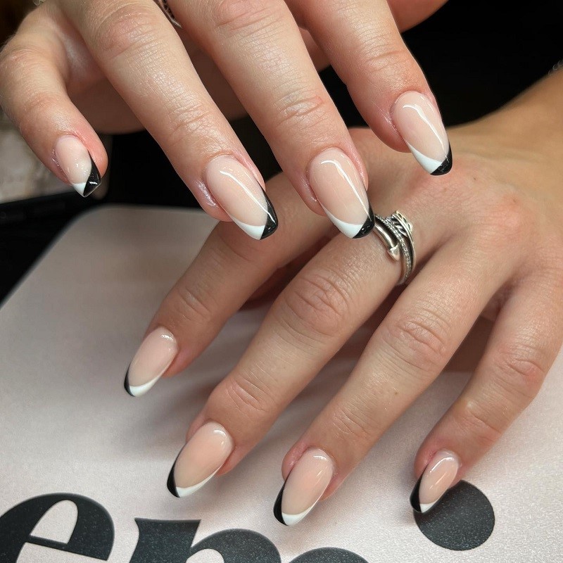 french tip nail designs